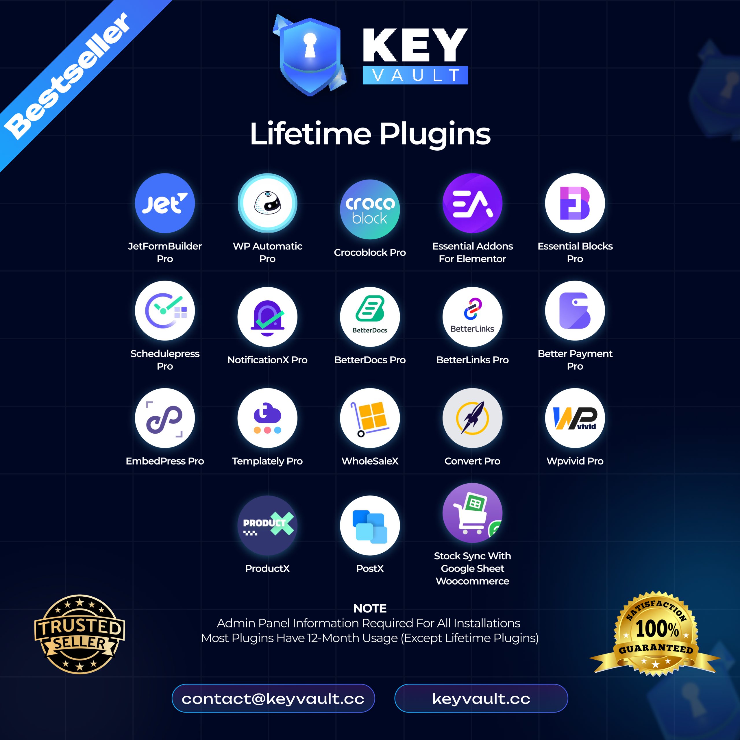 Lifetime Plugins