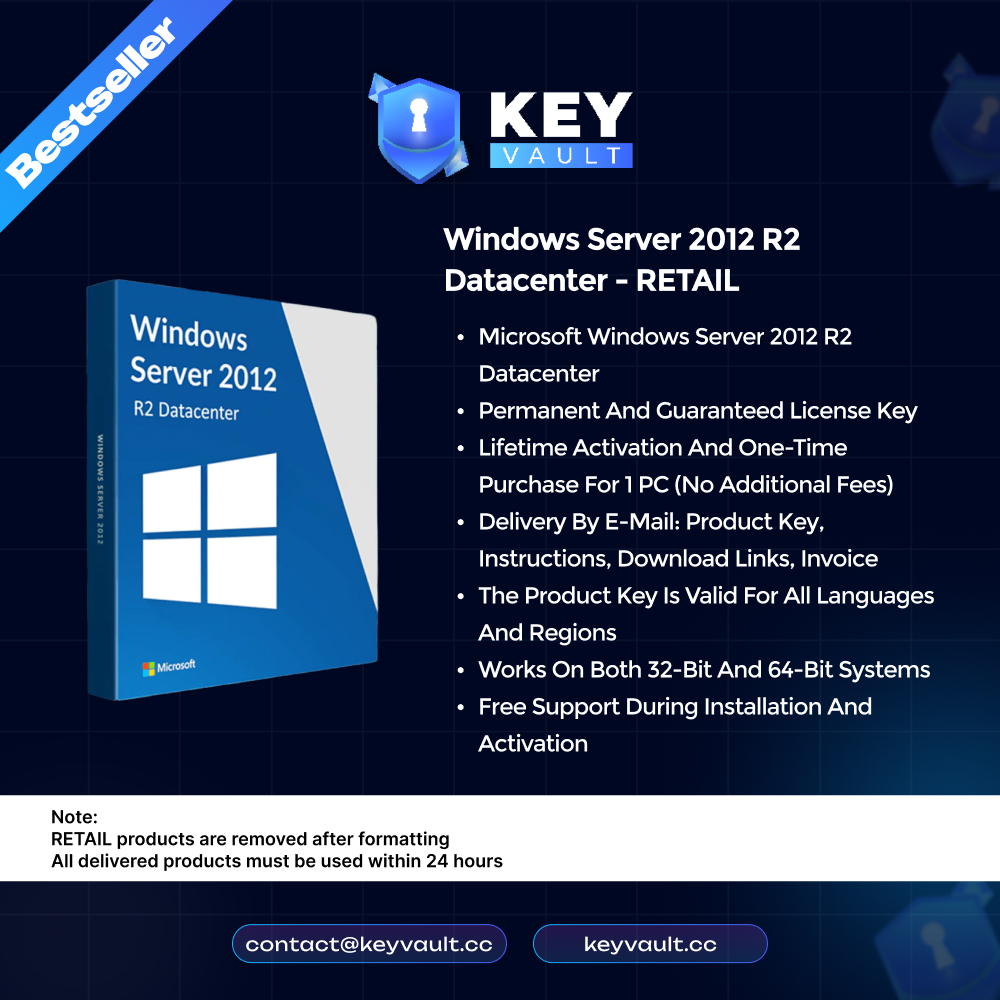 Windows Server 2012 R2 Datacenter - RETAIL
